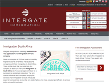 Tablet Screenshot of intergate-immigration.com